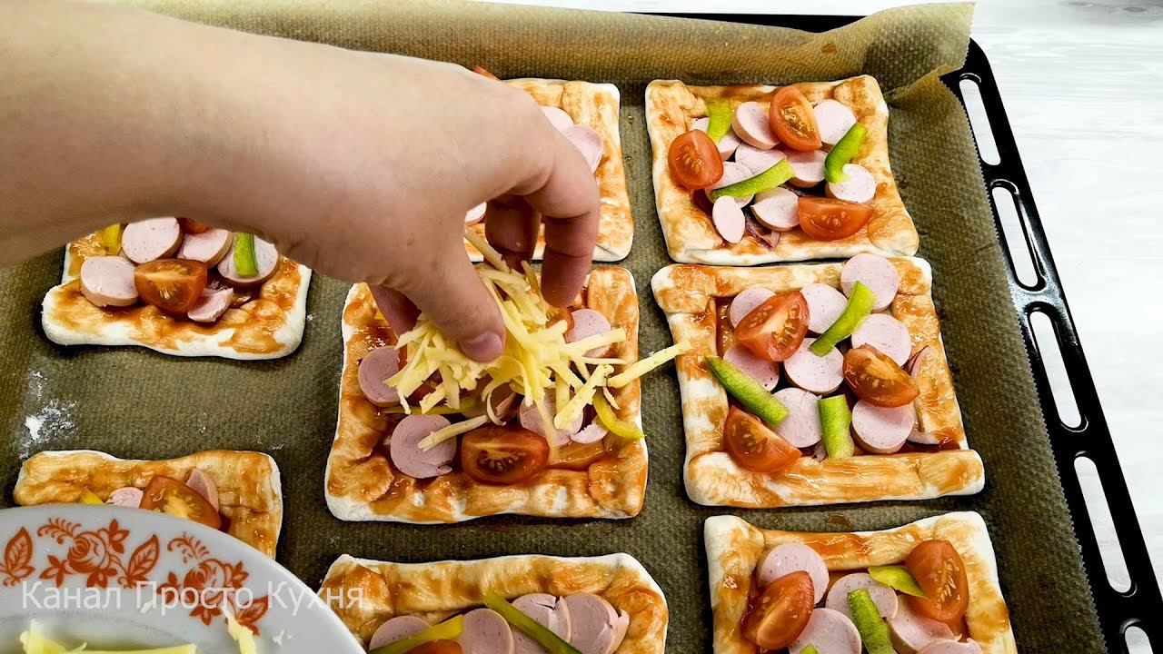 Когда хочется чего-то вкусненького, готовлю мини - пиццу за 15 минут| Просто Кухня - Выпуск 221 смотреть онлайн