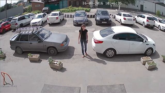 Сравнительное видео с AHD камеры AltCam DCF21IR