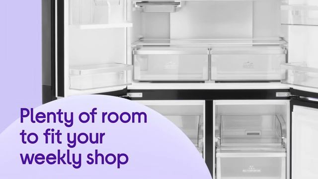 Hotpoint HQ9 U1BL UK Fridge Freezer - Black & Inox - Product Overview смотреть онлайн