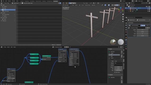 Geometry Nodes Power Lines - Blender Tutorial смотреть онлайн