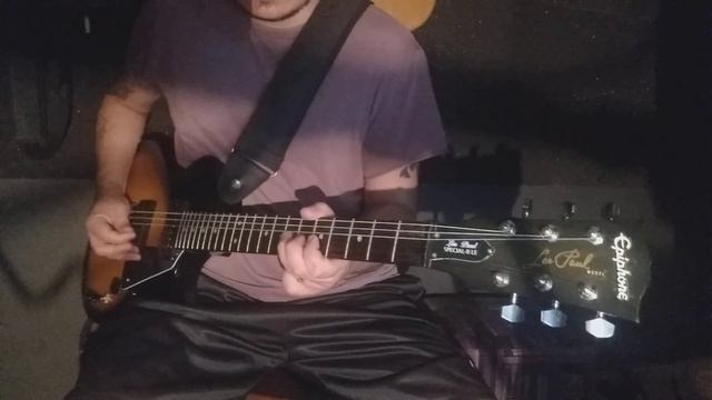 Soft Blues with Epiphone Les Paul Special II смотреть онлайн