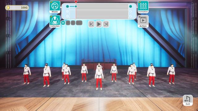 Taekwondo Demonstration Team Simulator Gameplay (PC Game) смотреть онлайн