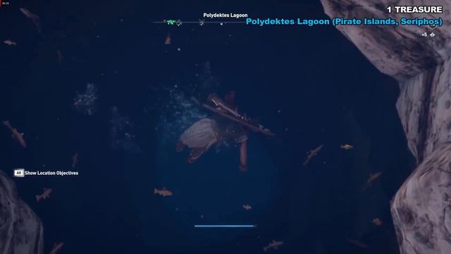 Polydektes Lagoon, Pirate Islands | Loot treasure Location | ASSASSIN'S CREED ODYSSEY смотреть онлайн