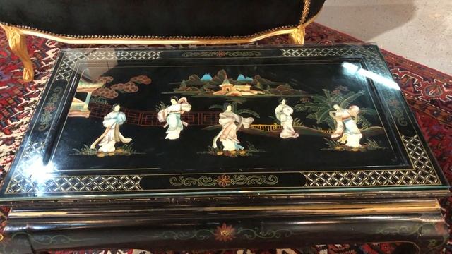 Журнальный столик в стиле Шинуазри смотреть онлайн