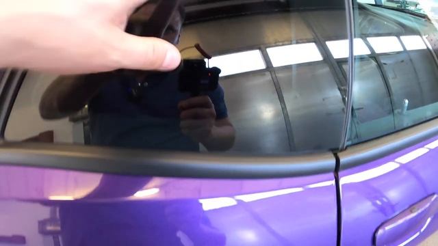 Поклейка винила на авто, полоски ралли и немного о работе с винилом. смотреть онлайн