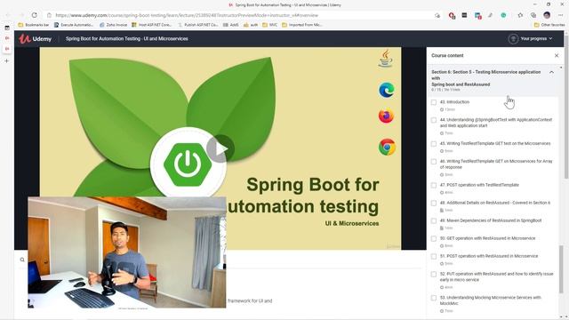 Spring Boot for Automation testing - Selenium and Microservices (Course Launch) смотреть онлайн