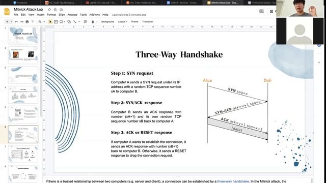 CS434 Computer Security Mitnick Attack Lab Group09 Seminar смотреть онлайн