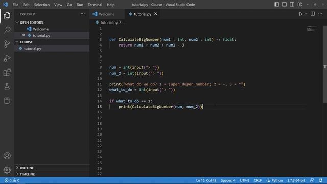 Functions part 2 and TRY statement - Python Full Course - Learn Python смотреть онлайн