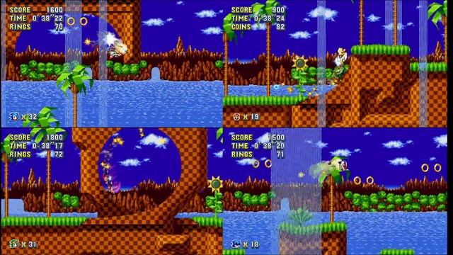 Sonic Mania Best Mods! #5 Super Form Race!! смотреть онлайн