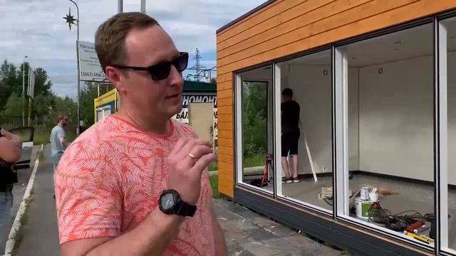Мобильный офис, торговый павильон в Сургуте смотреть онлайн