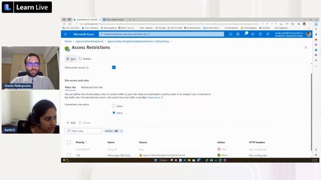Learn Live - App Service Networking - Part 1 смотреть онлайн