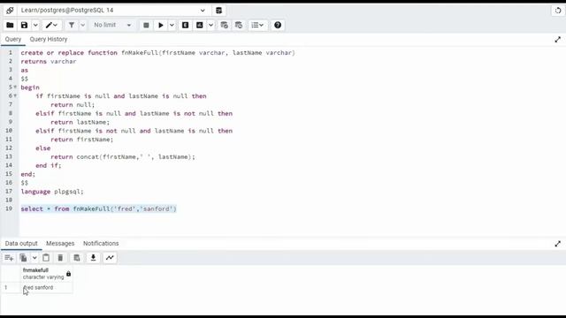 How to write SQL Functions in PostgreSQL смотреть онлайн