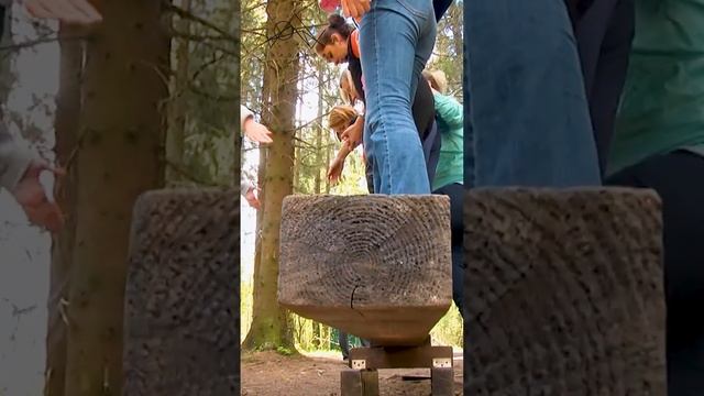 Сохранять равновесие - это здорово и весело. Тимбилдинг. смотреть онлайн