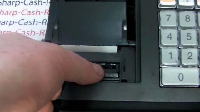 How To Fit Ink Roller How To Change Ink Roller Sharp XE-A106 / XEA106 Cash Register смотреть онлайн