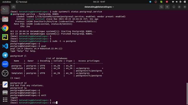 How to install PostgreSQL on Ubuntu 22.04 OS | Data Engineering | RDBMS | Part 9 | DM | DataMaking смотреть онлайн