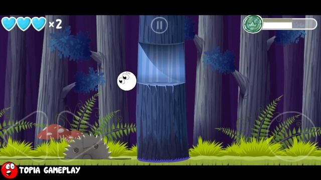 RED BALL 4: WHITE BALL Funny Blue Ball Journey 'SPEED RUN' Gameplay VOLUME 4,2,3 смотреть онлайн