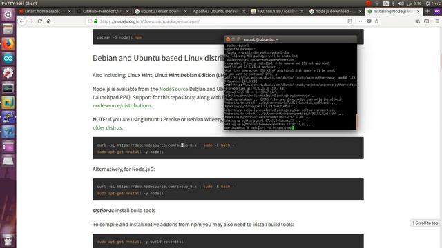smart home arabic install node js смотреть онлайн