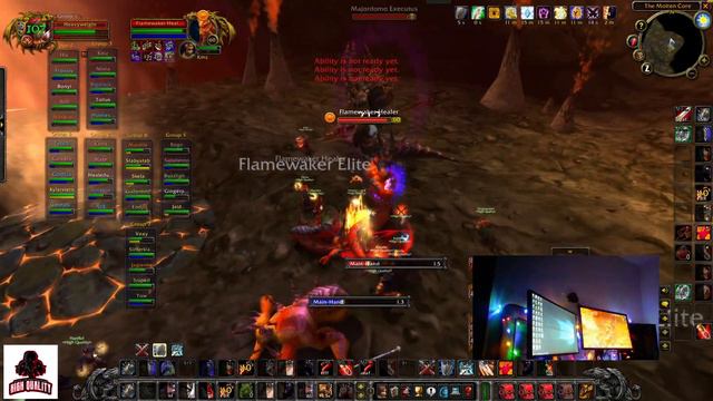 WoW Classic - High Quality Stonespine - Onyxia - Majordomo - Ragnaros - MT PoV смотреть онлайн