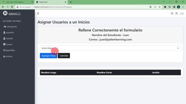 Web Service de Moodle - Matricular un curso de Moodle a través de otro sistema смотреть онлайн