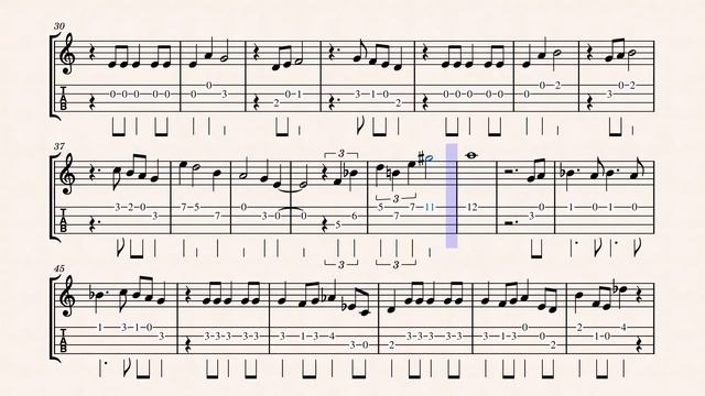 The MANDALORIAN [EASY sheet music] for UKULELE смотреть онлайн