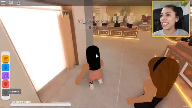 MY BEST FRIEND GAVE ME THE WORST MAKEOVER EVER! - Roblox Roleplay - High School Life смотреть онлайн