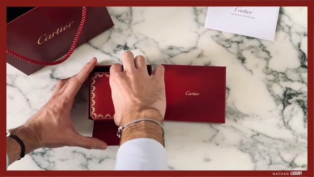 UNBOXING⎜Cartier Trinity Cord Bracelet