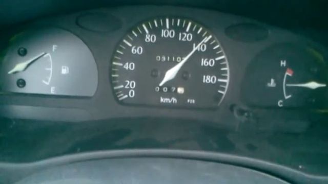 Toyota Starlet P9 Automatic 4EFE Acceleration смотреть онлайн