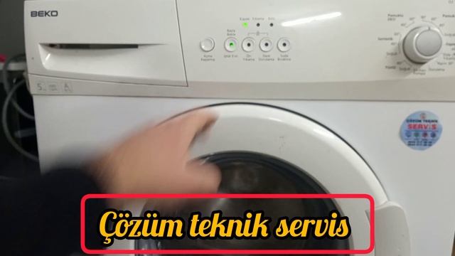 Beko D2 5061 B çamaşır makinesi test programı. смотреть онлайн