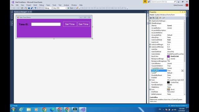 C# Display Date Time in TextBox | Learn C-Sharp | @DataScience2023 смотреть онлайн