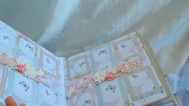 Альбом для фото в стиле шебби-шик // shabby chic album смотреть онлайн