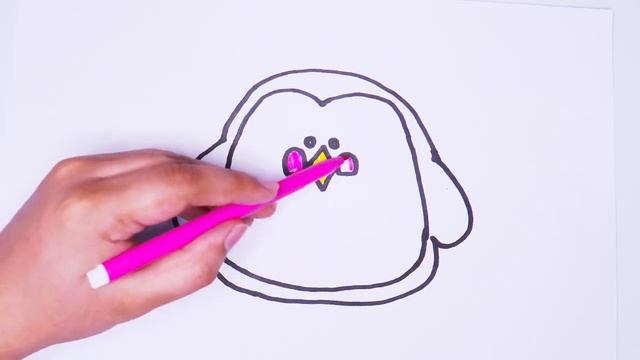 Easy drawings Bolalar uchun pingvin chizish Нарисовать пингвина для детей Draw a penguin for kids смотреть онлайн