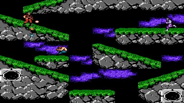 Super Contra (Contra c) nes Playthrough , Супер Контра на деньди полное прохождение игры смотреть онлайн