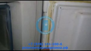Демонтаж и монтаж холодильного уплотнителя на полиуретановой пене для Electrolux, Zanussi, Whirlpoo