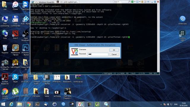 Установка vnc на Raspberry pi смотреть онлайн