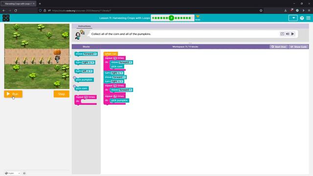 Code.org: Course C (2020) All solutions смотреть онлайн