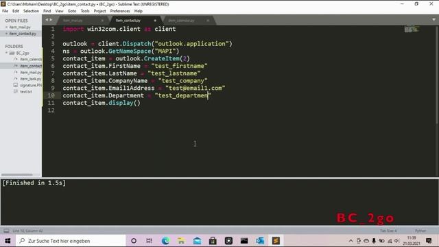 Control Outlook with win32com.client(Emails, Contacts ,Calendar ,Tasks)-تحكم في مايكروسوفت آوتلوك смотреть онлайн