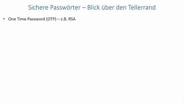 Brute Force Rechenzeit und Passwort Alternativen смотреть онлайн