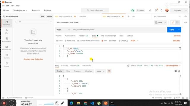 Nodejs and MySQL - Crud ( Add, Edit, Delete) Operation (POST, GET, DELETE Method ) using Postman AP смотреть онлайн