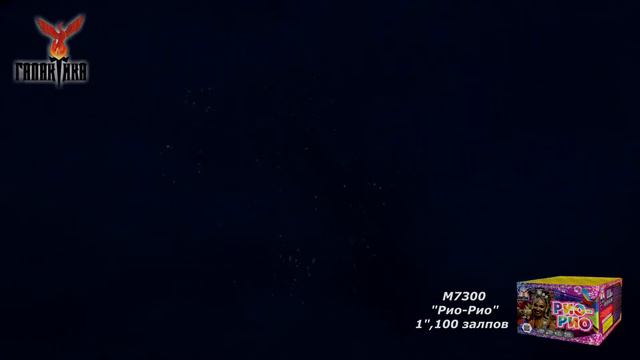 Рио-Рио! M7300 (1"х100) салют Галактика 2019г. смотреть онлайн
