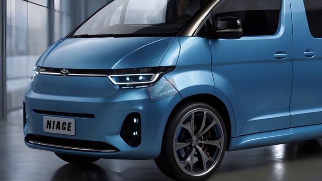 All New 2025 Toyota Hiace Electric - Luxurious And Spacious Travel Van!