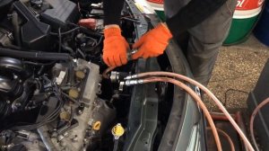 Замена охлаждающей жидкости Toyota Camry