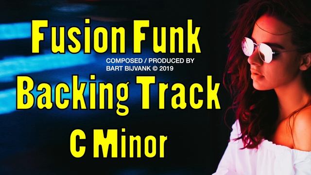 Fusion Funk Backing Track C Minor City Lights смотреть онлайн