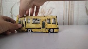 слепил автобус А092 Богдан из пластилина ( перезалил ) #авто