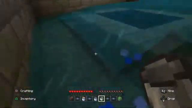 I covered the entire End Map with water in Minecraft смотреть онлайн