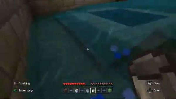 I covered the entire End Map with water in Minecraft