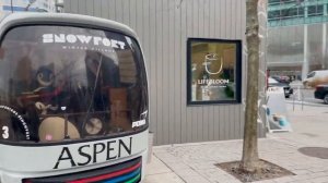 Шагаю гуляю по Америке городу Бостон в декабре улицы как они есть 4K