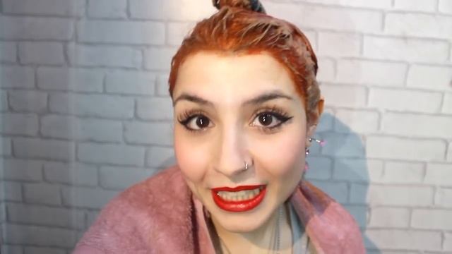 CAMBIO DE LOOK FAIL PERO BONITO XD | Schwarzkopf Igora ROYAL 8.77 PELO ROJO/NARANJA