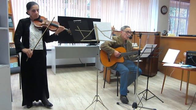 Валерий Виткин, Марина Стурницкая, Игорь Бельский (гитара, скрипка, перкуссия) - любимые мелодии. смотреть онлайн