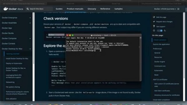 Docker/Docker compose Installation on MacOS + installing CircuitVerse