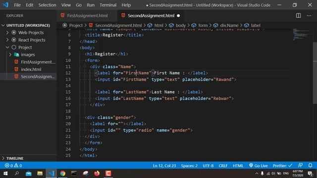 Html 5 Kurdish Course Assignment SOLUTION смотреть онлайн